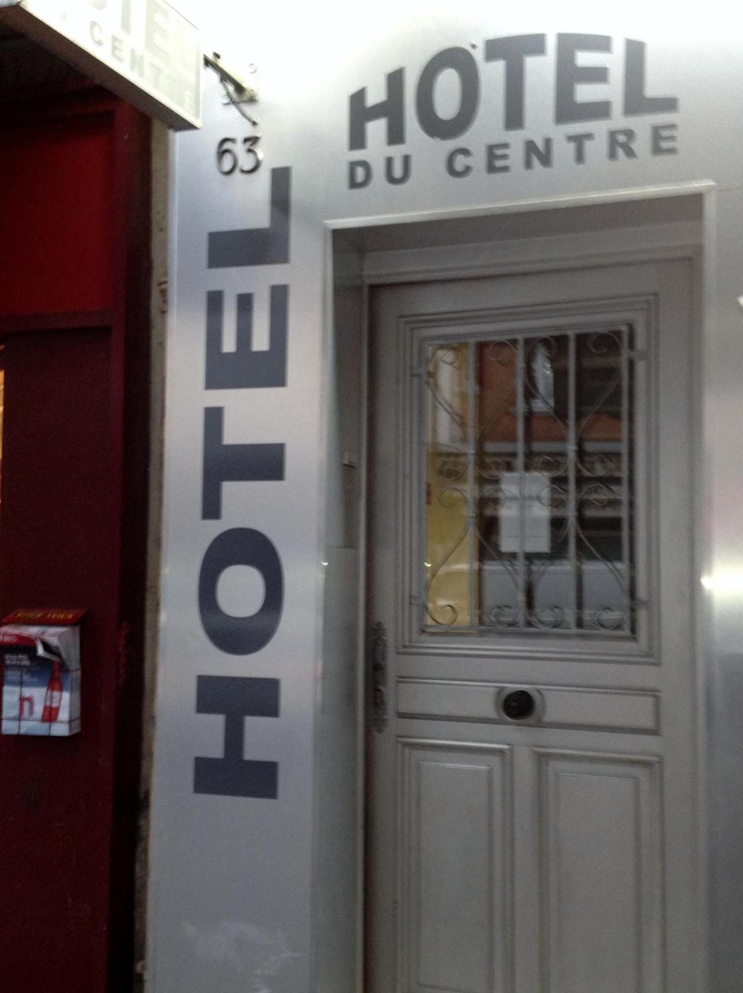 Hotel Du Centre Paris Exteriör bild